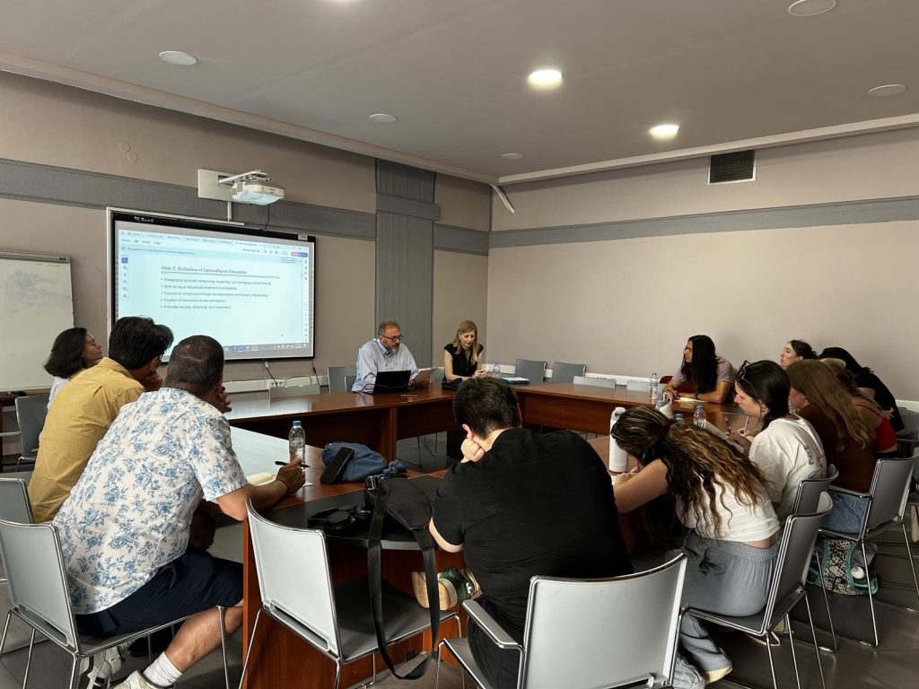 Professor George Sirrakos visits the Department of Educational Studies of the University of Athens